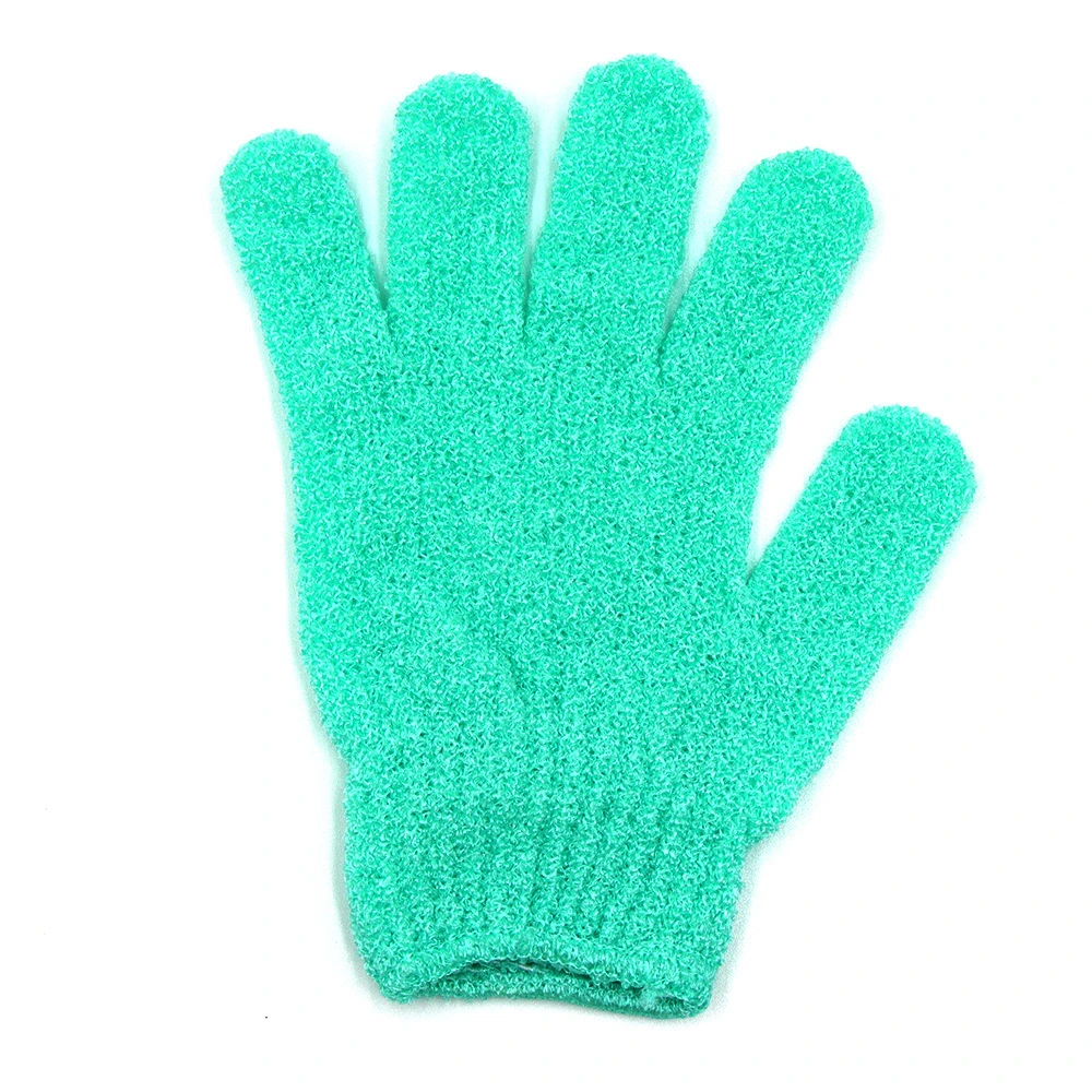 Exfoliating Glove Body Scrub Baby Mitt Scrubber Silk with Fingers Turkish Natural Cocoon Slik Expoliating Black Bath Gloves